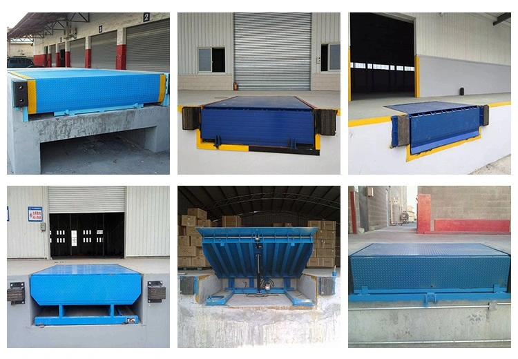 Automatic Pit Hydraulic Dock Leveler with Customized Sizes and Loading Capacity for Warehouse Loading Bays