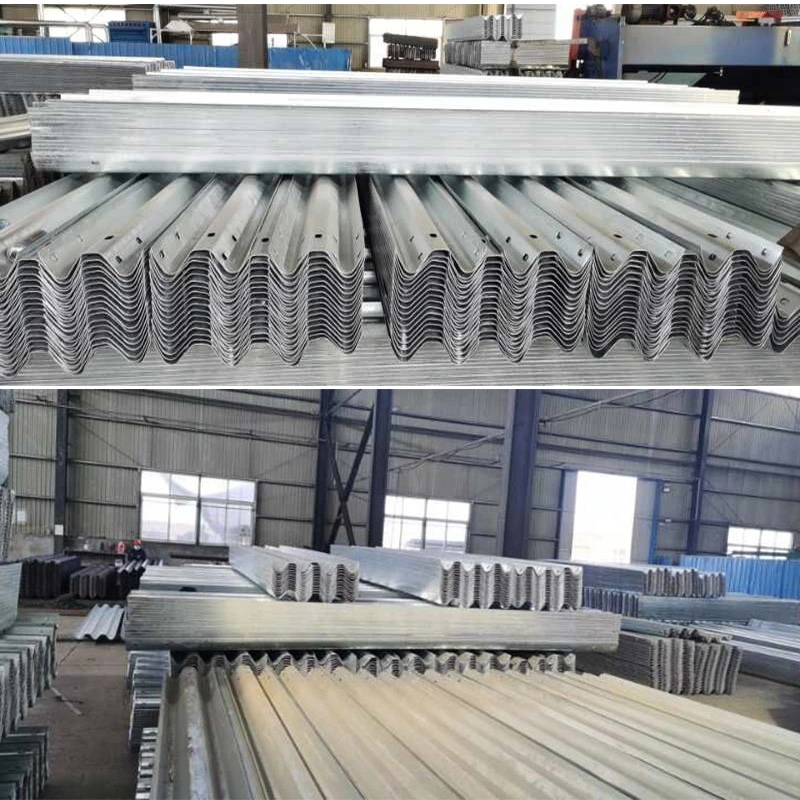 Roadway Safety Hot Dipped Galvanized W Beam Highway Guardrail