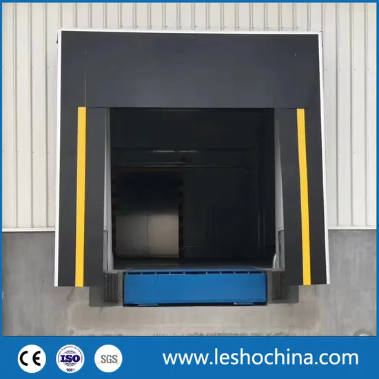 Retractable Inflatable Sponge Cushion Inflated Insulated Dock Seal Dock Shelter for Cold Room Storage Dock Door Warehouse Loading Area Container Logistics