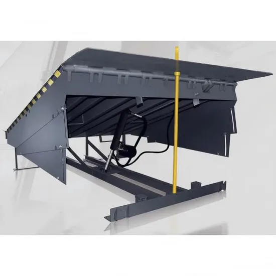 Hydraulic Electric Ramp Garage Equipment Lifting Table Truck Container Work Platform Adjustable Loading Telescoping Lifter Dock Ramp Leveler 
