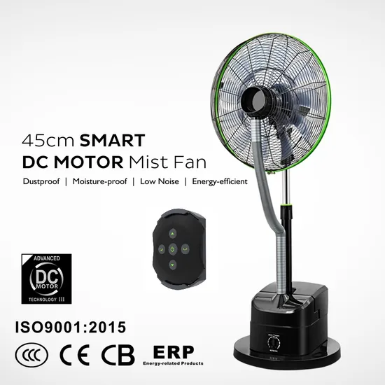 Wholesale Price 2L Water Spray Air Cooler Mist Pedestal Fan 