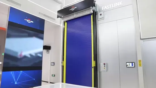 Fastlink Genuine Ice Food Storage Fast Closing Electric Cold Storage High Speed Freezer Room Doors 