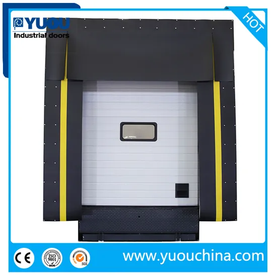 Industrial Automatic Rubber Dock Door Seal Shelter 