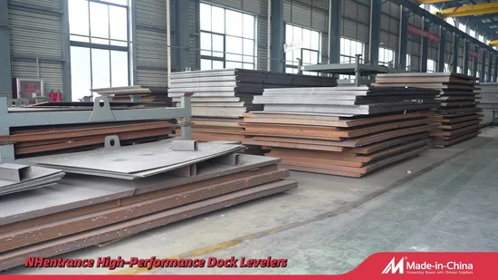 Heavy Duty Electro Mobile Hydraulic Loading Dock Equipment with Durable Hydraulic Dock Leveler 