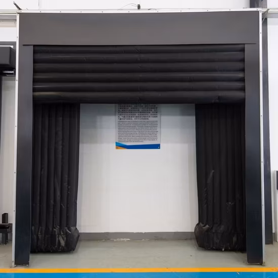 Food Factory Cold Warehouse PVC Fabric Retractable Loading Bay Loading Container Logistics Anti