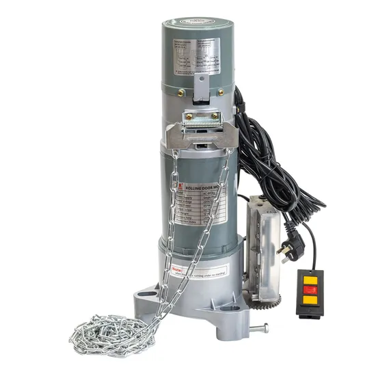 Public School Gymnasium Garage Precision Limit Rolling Door Motor 