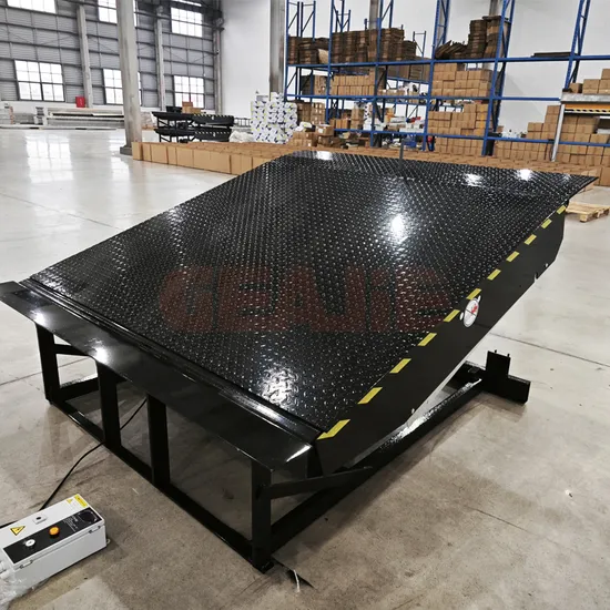 Stationary Price Platform Loading Equipment Hydraulic Dock Leveler 