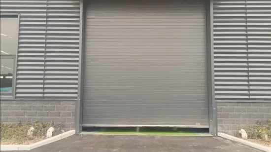 Warehouse Industrial Sectional Door with Remote Control 