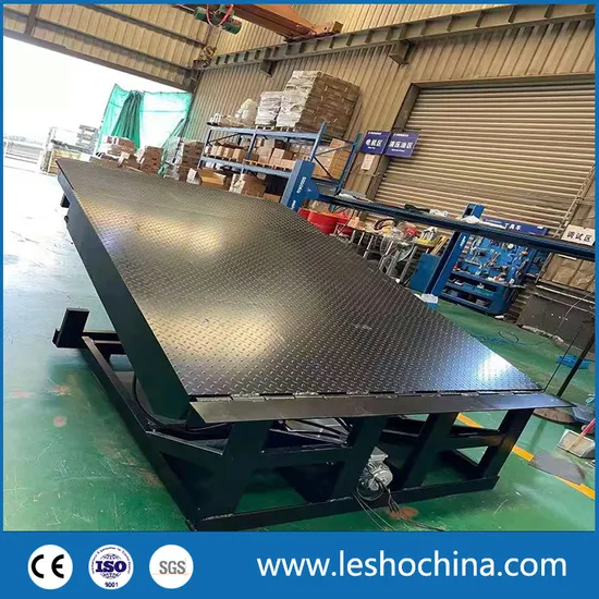 Master Well Factory Wholesale Automatic Stationary Container Hydraulic Loading Dock Leveler for Loading Docks or Bays with Customized Sizes and Colors