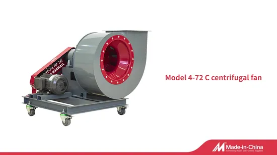 New Design Free Customization Ventilation Industrial Centrifugal Fan Suction Blower 