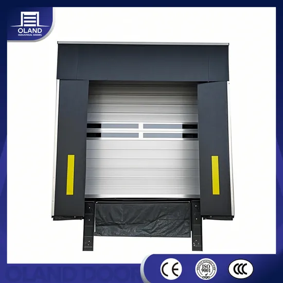 Truck Mechanical Dock Shelter Waterproof Steel Dock Seal for Warehouse Loading Dock Door 