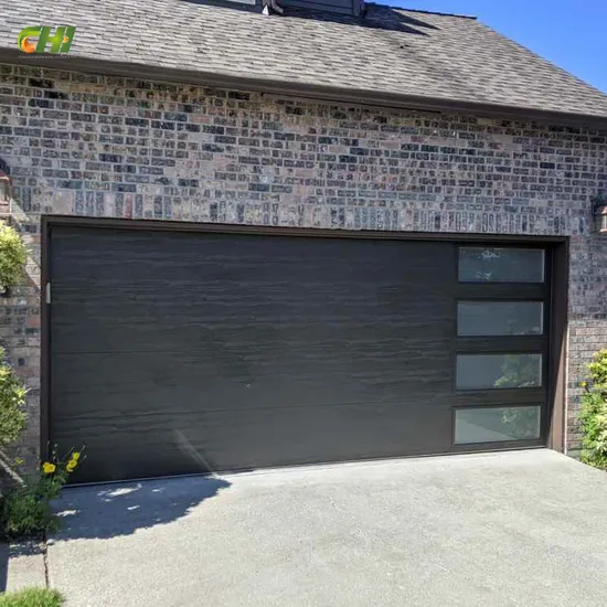 China Wholesale Metal Building Sectional Garage Doors Automatic Low Price Residential Aluminum Garage Door 