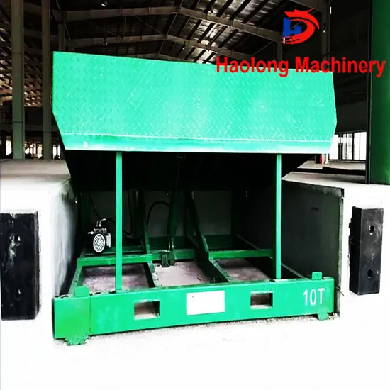 Fixed Boarding Bridge Stationary Dock Leveler OEM Automatic Loading Bay Platform 