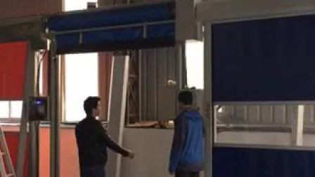 Automatic Industrial High Speed Rapid Roll up Garage Door (HF