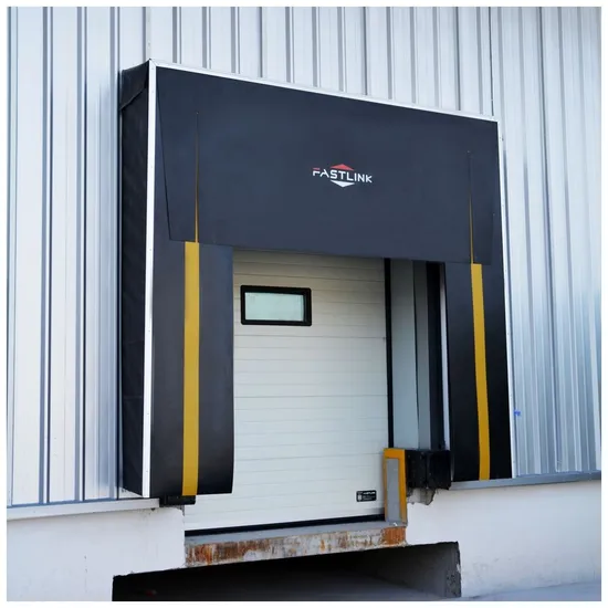 Fastlink Industrial Automatic Sectional Door for Warehouse Overhead Steel Insulated Vertical Lifting Sliding Roll up Metal 