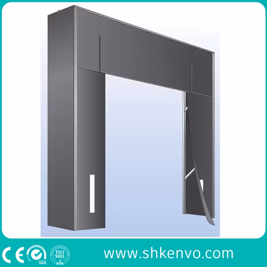 Mechanical or Retractable PVC Fabric Curtain Loading Dock Door Seal or Dock Shelter for Logistics Warehouse Loading Bays