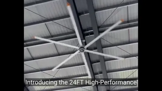 24FT Hvls Large Ceiling Big Diameter Low