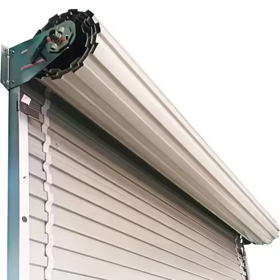 Automatic Steel Warehouse Rolling Shutters for Shops and Factories 